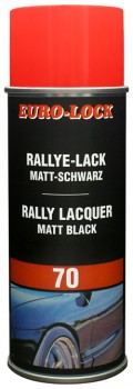 Rallye-Lack mattschwarz, hitzebeständig bis +600°C-400 ml